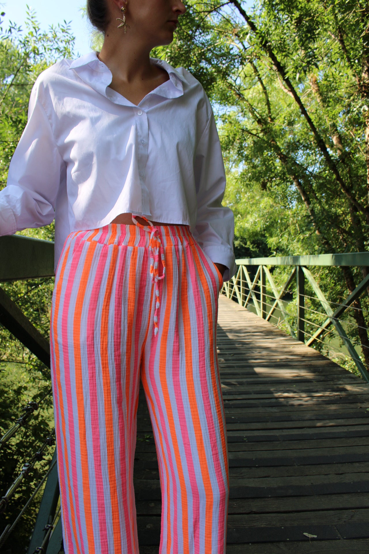 Pantalon Camille Orange