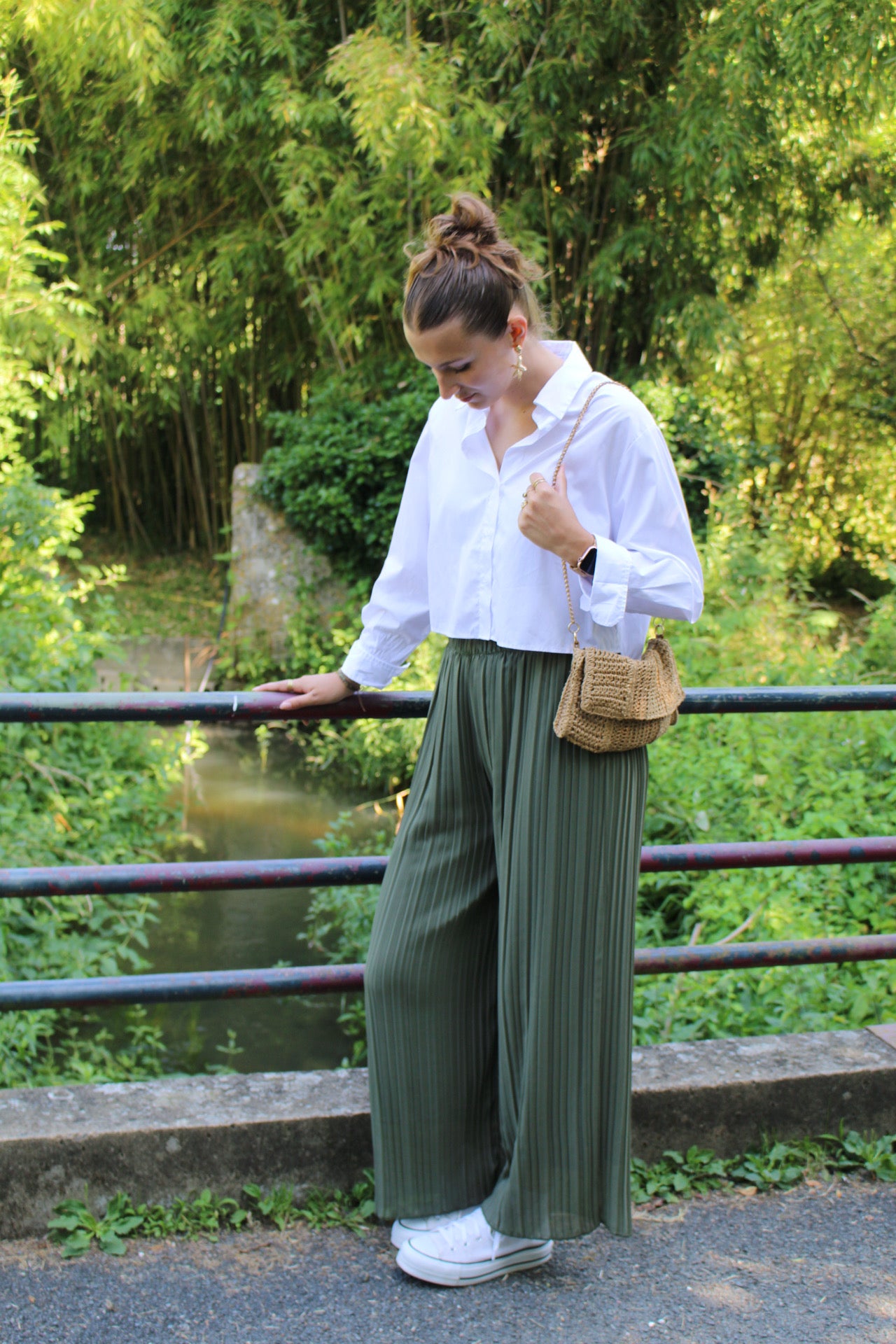 Pantalon Chloé Kaki