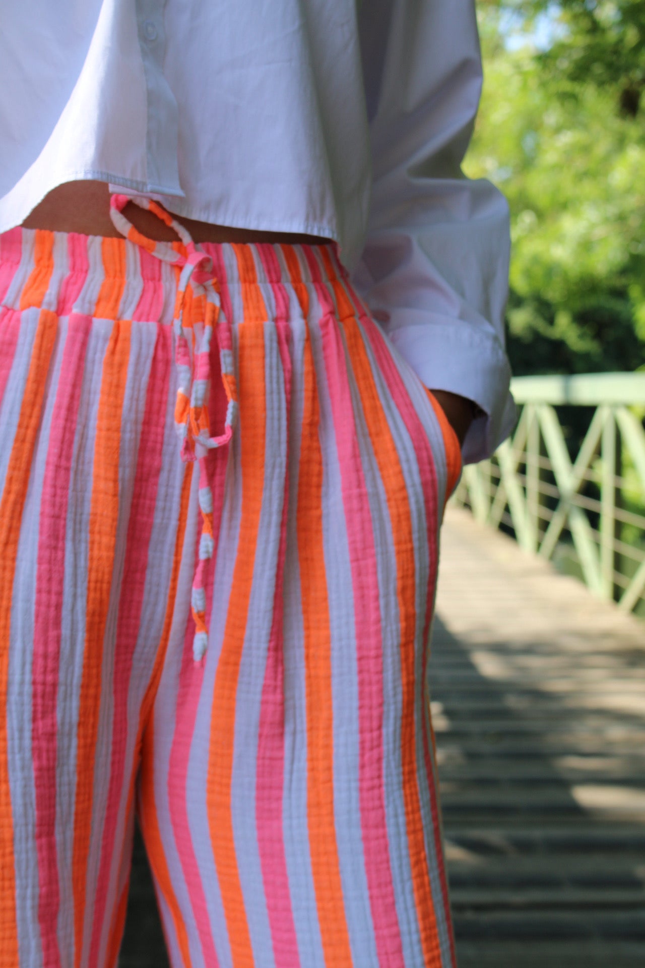 Pantalon Camille Orange