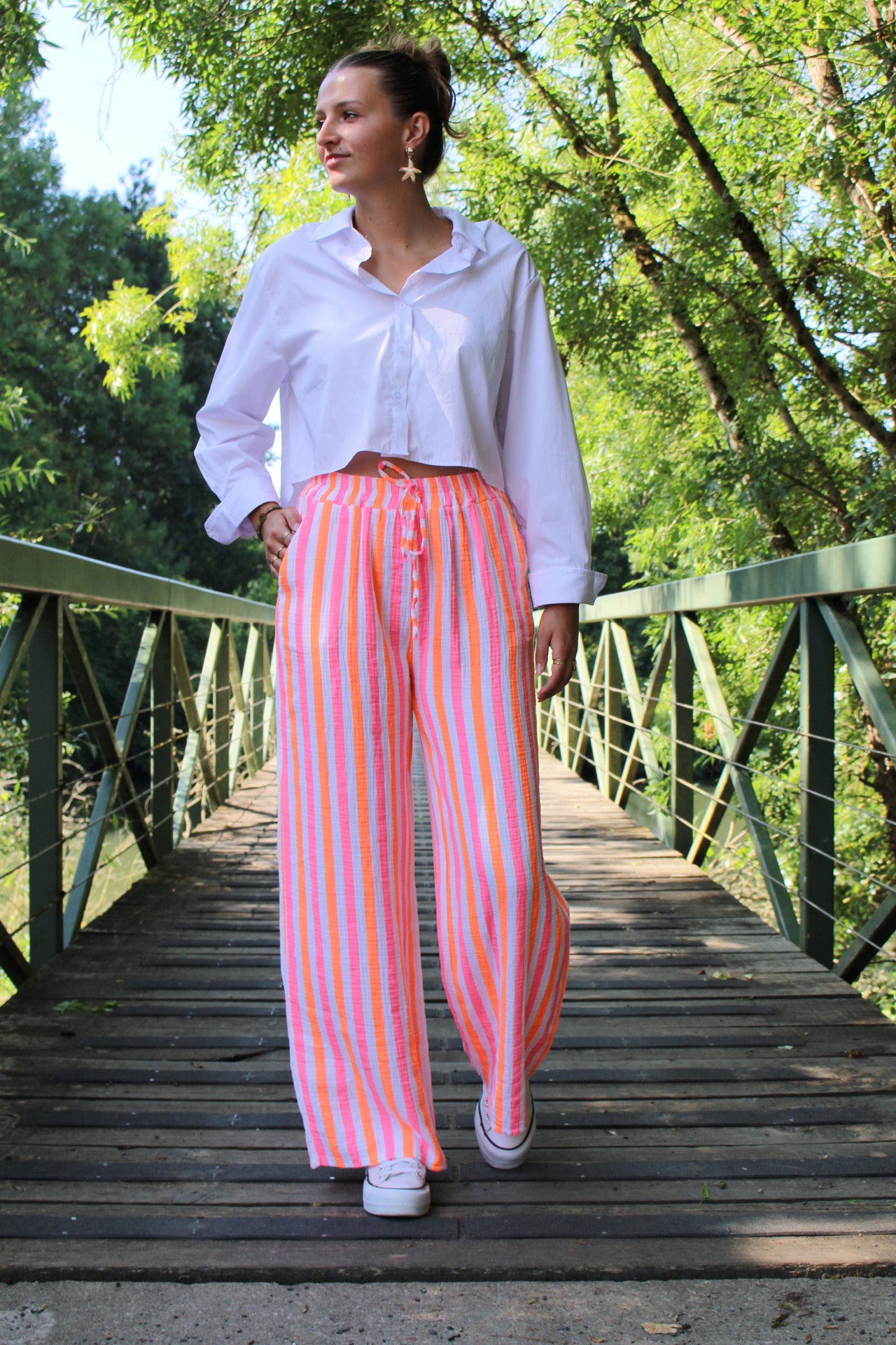 Pantalon Camille Orange