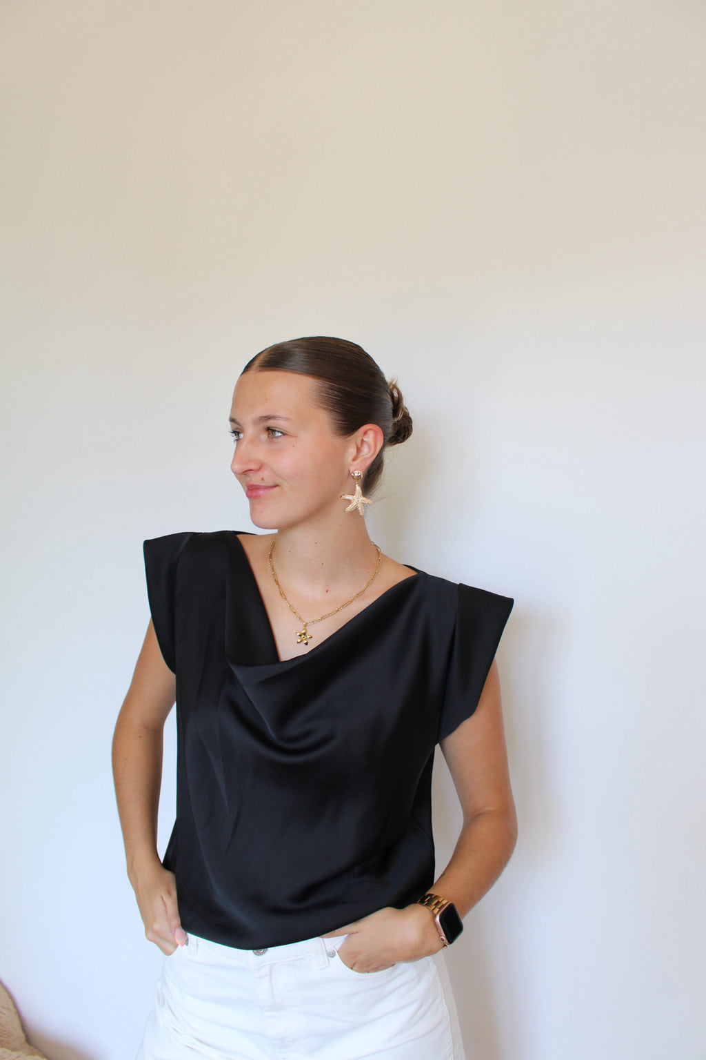 Top Ines Noir