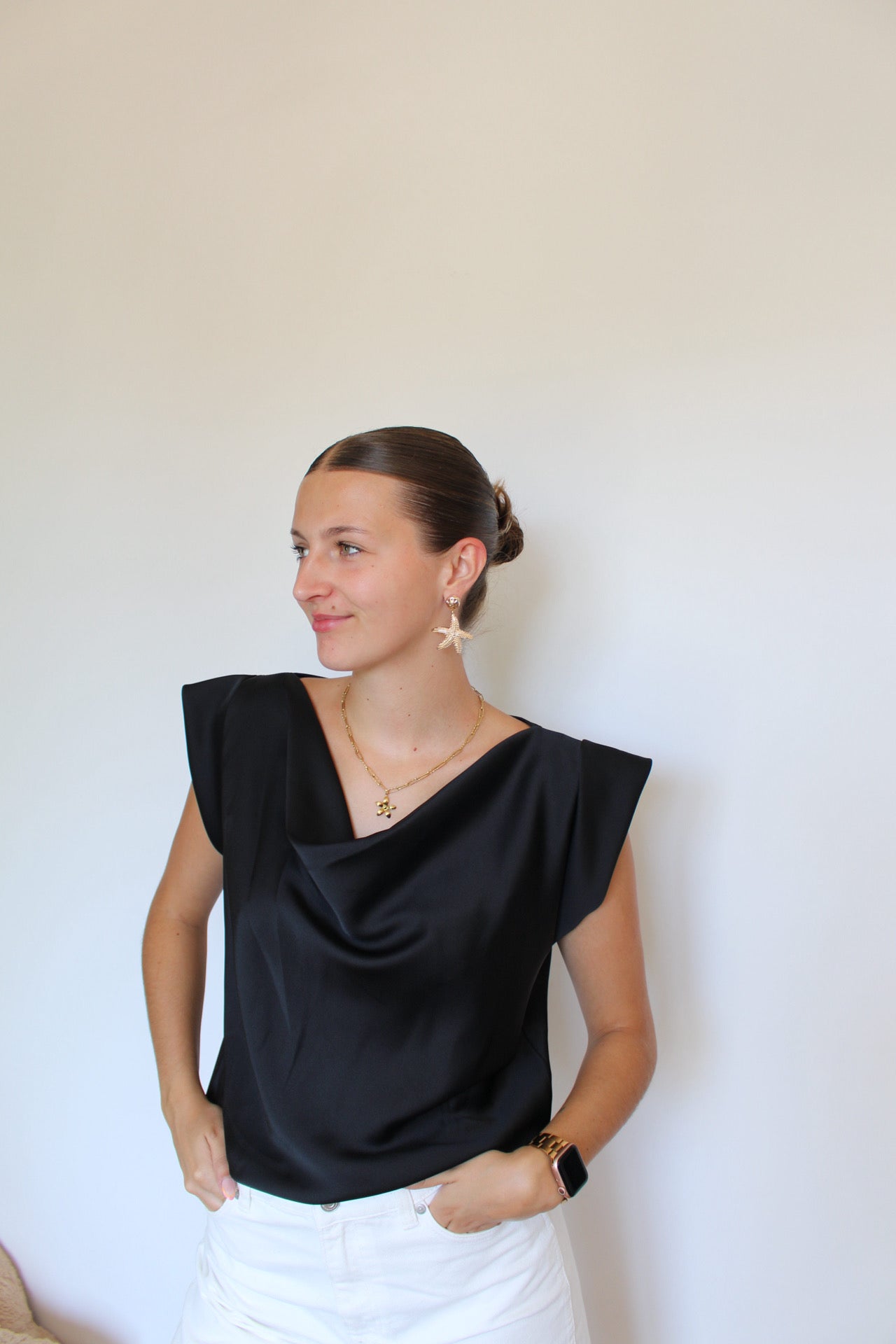 Top Ines Noir