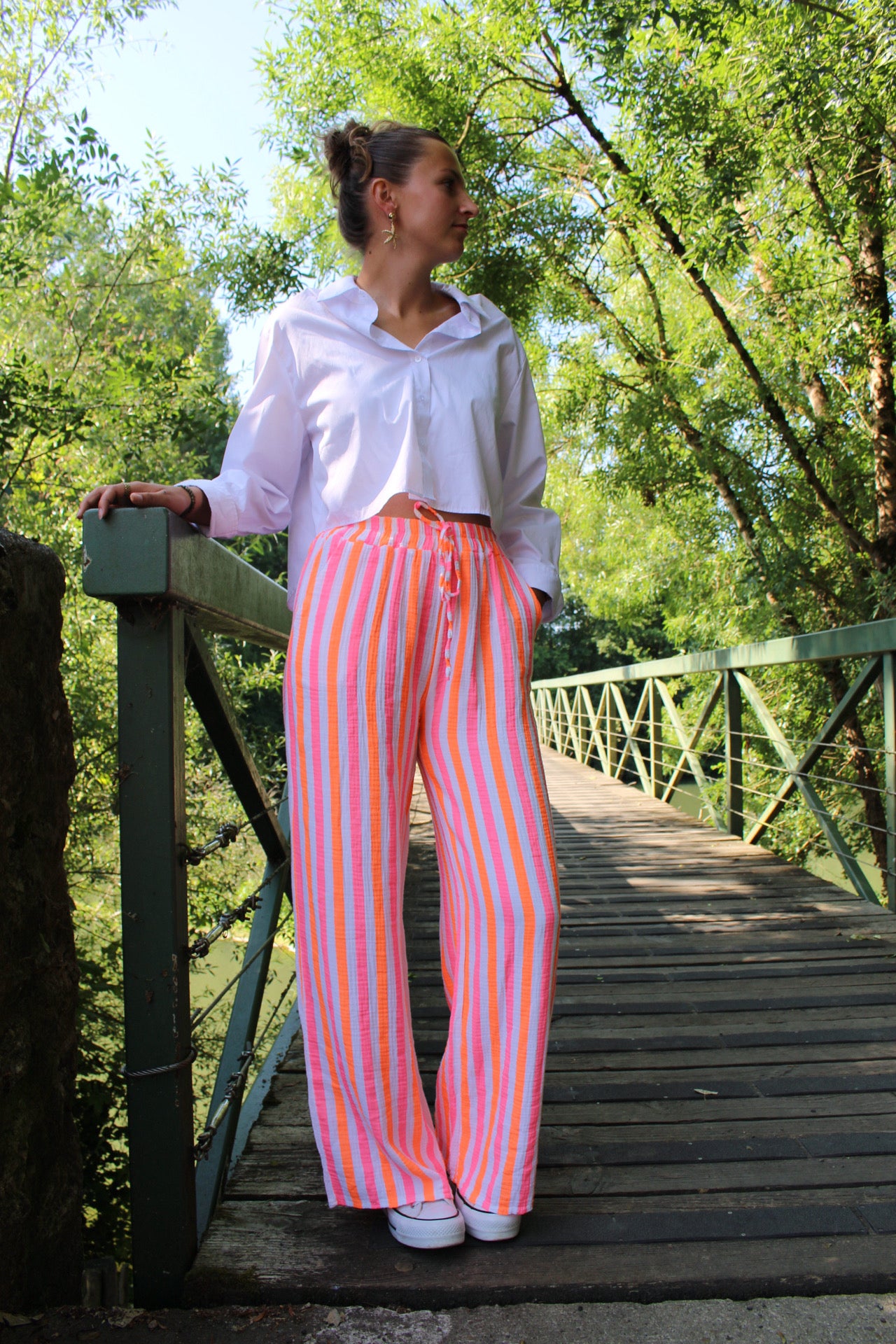 Pantalon Camille Orange