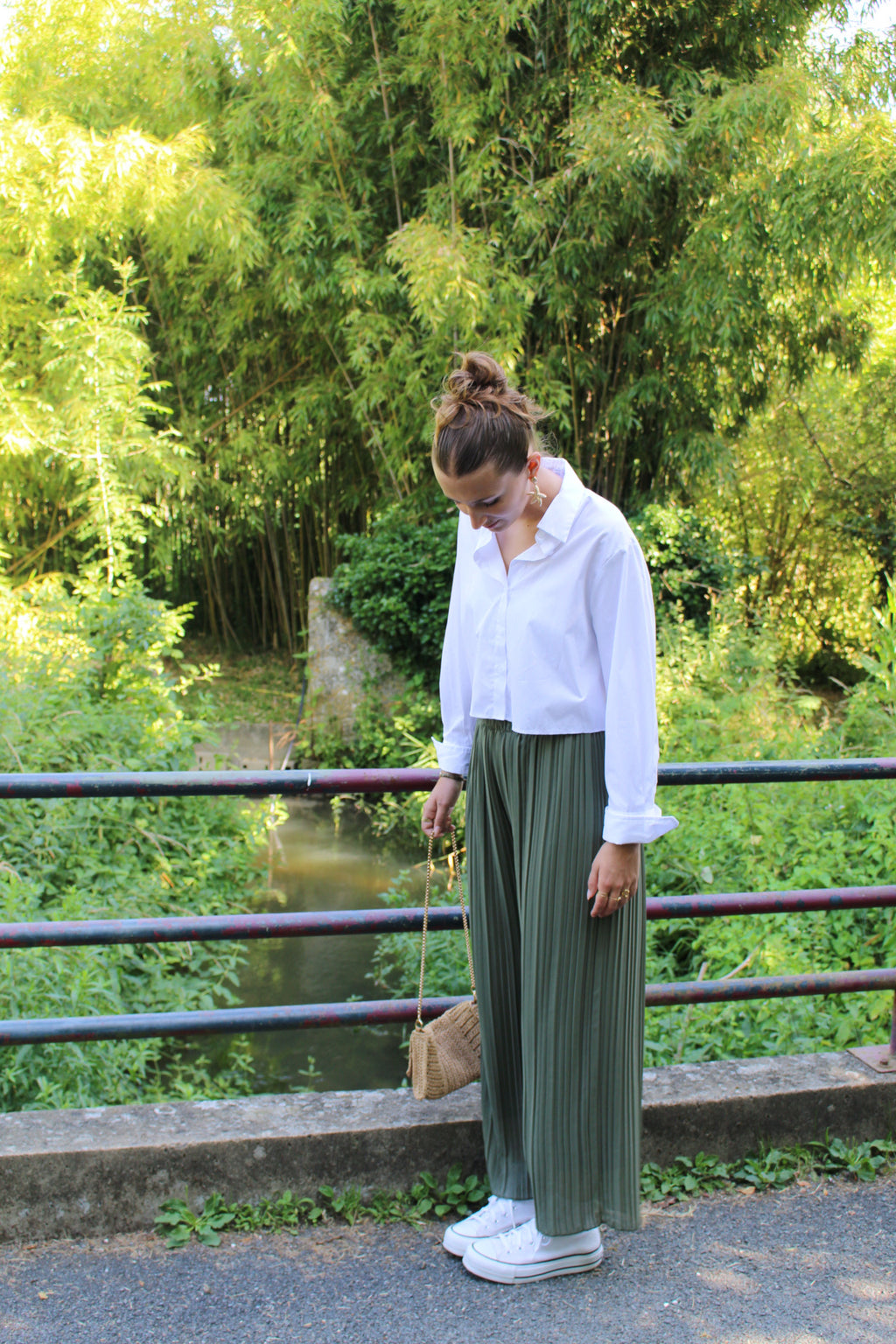 Pantalon Chloé Kaki