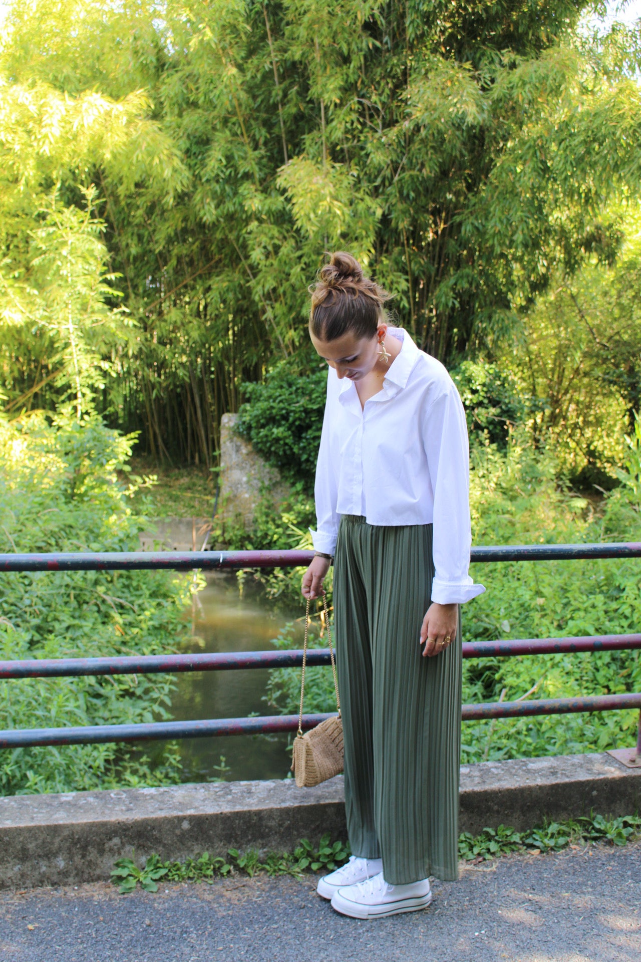 Pantalon Chloé Kaki